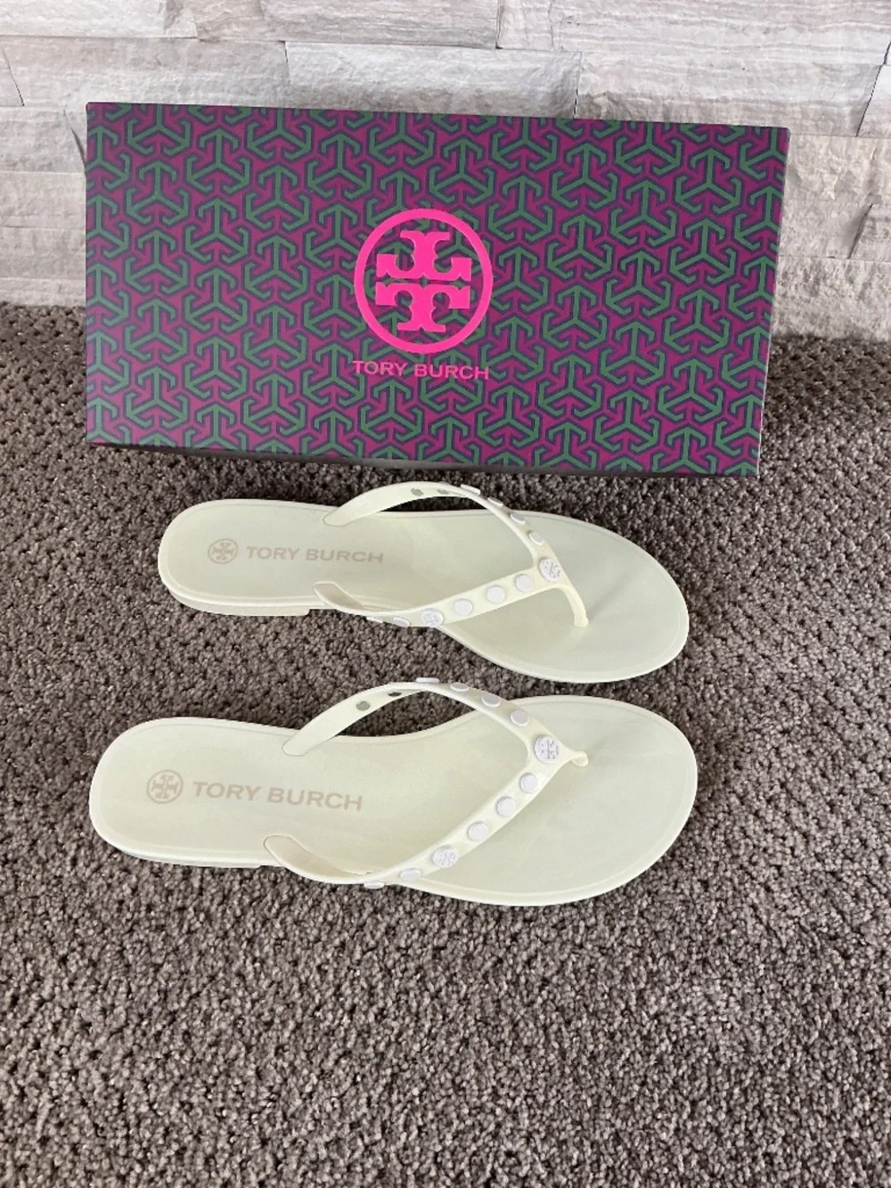 Tory Burch Studded Jelly sandals